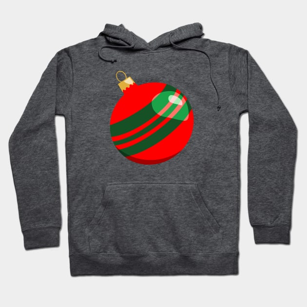 Christmas Ornament Hoodie by Obstinate and Literate